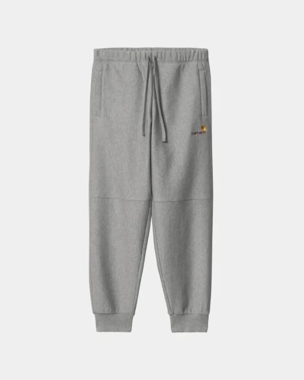 Carhartt WIP American Script Joggingbukser | Gra Lyng Cheap