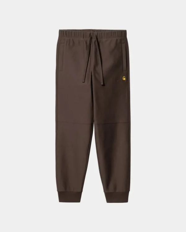 Carhartt WIP American Script Joggingbukser | Tobak New