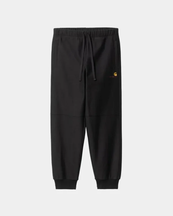 Carhartt WIP American Script Joggingbukser | Sort Hot