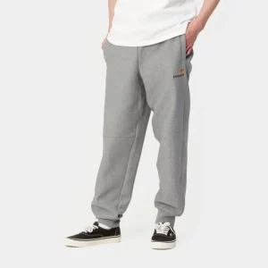 Carhartt WIP American Script Joggingbukser | Gra Lyng Cheap