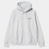 Carhartt WIP American Script Sweatshirt Med Haette | Ask Heather Cheap