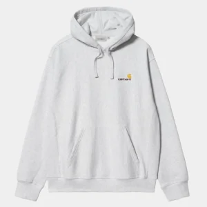 Carhartt WIP American Script Sweatshirt Med Haette | Ask Heather Cheap