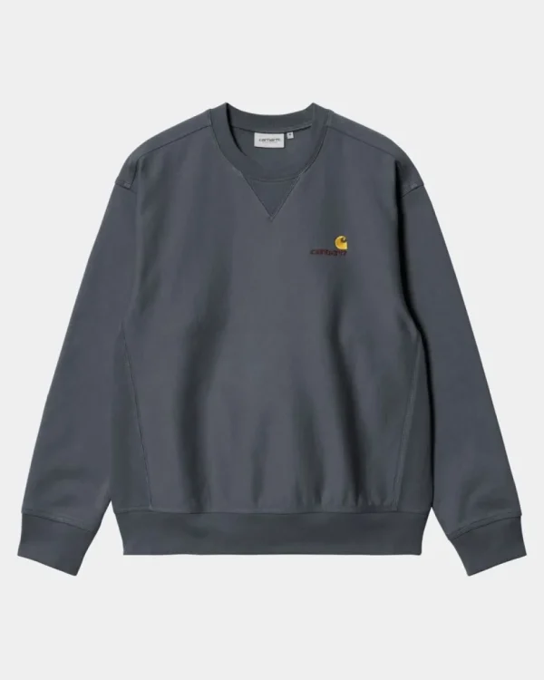 Carhartt WIP American Script Sweatshirt | Zeus Cheap