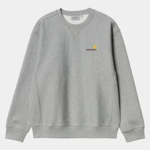 Carhartt WIP American Script Sweatshirt | Gra Lyng Cheap