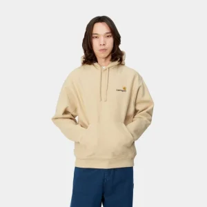 Carhartt WIP American Script Sweatshirt Med Haette | Rattan Fashion