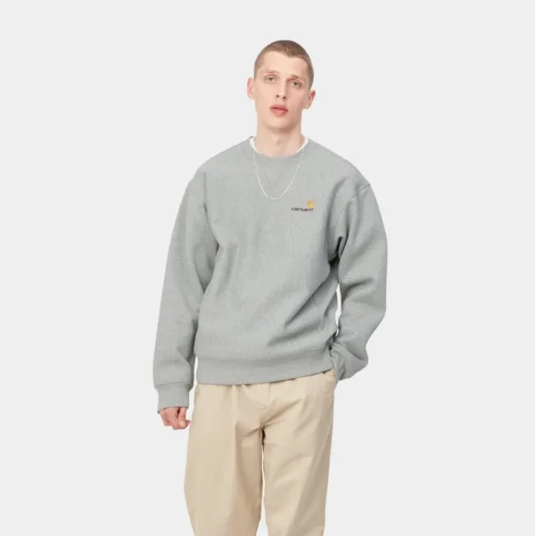 Carhartt WIP American Script Sweatshirt | Gra Lyng Cheap