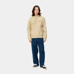 Carhartt WIP American Script Sweatshirt Med Haette | Rattan Fashion