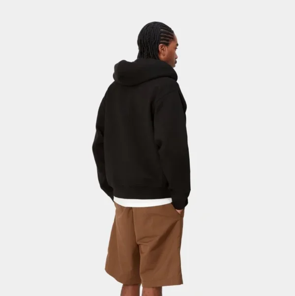 Carhartt WIP American Script-Jakke Med Haette | Sort Online