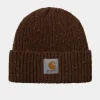 Carhartt WIP Anglistisk Beanie | Tamarind Plettet Sale