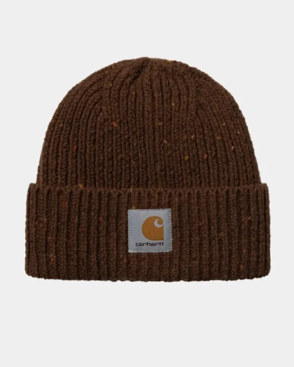 Carhartt WIP Anglistisk Beanie | Tamarind Plettet Sale