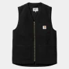 Carhartt WIP Arbor Vest | Sort (Aeldet Laerred) Online