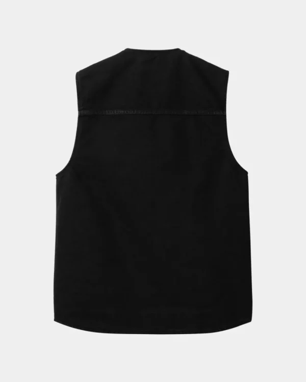 Carhartt WIP Arbor Vest | Sort (Aeldet Laerred) Online