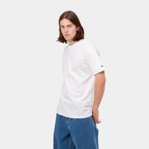 Carhartt WIP Base T-Shirt | Hvid Sale