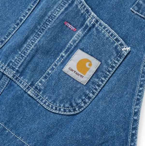 Carhartt WIP Bib Overall - Denim | Bla (Stenvasket) Clearance