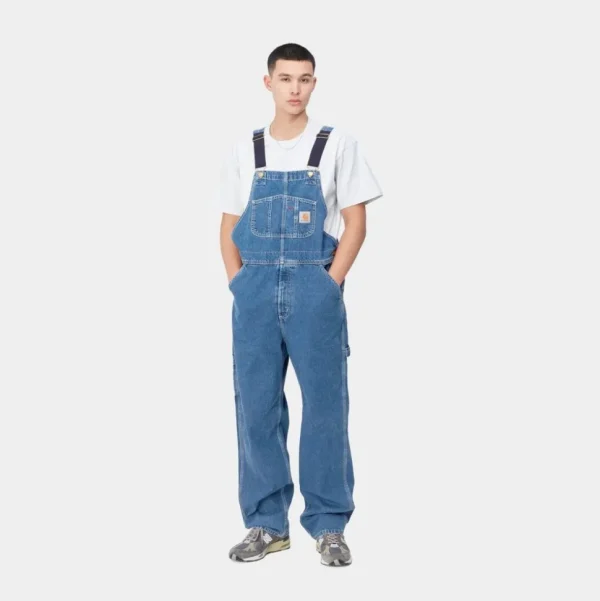 Carhartt WIP Bib Overall - Denim | Bla (Stenvasket) Clearance