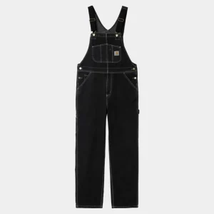 Carhartt WIP Bib Overall - Denim | Sort (Stenvasket) Discount