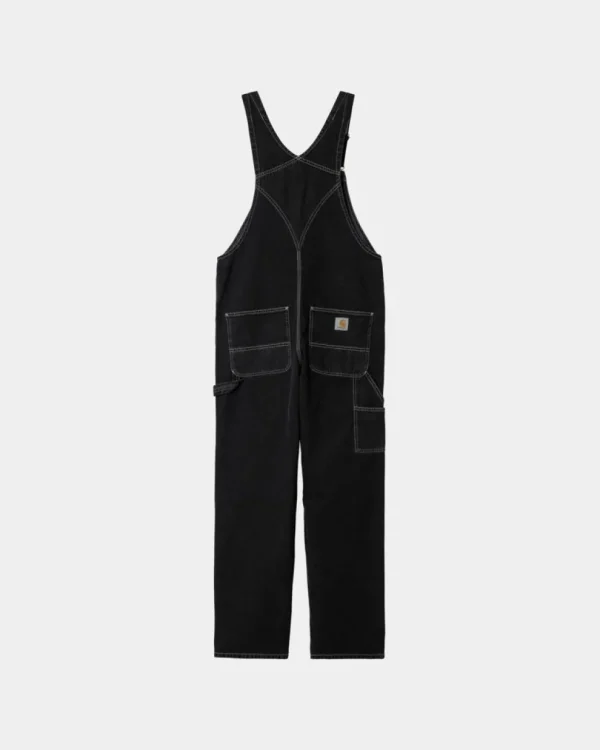 Carhartt WIP Bib Overall - Denim | Sort (Stenvasket) Discount