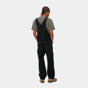 Carhartt WIP Bib Overall - Denim | Sort (Stenvasket) Discount