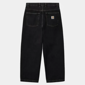 Carhartt WIP Brandon Bukser | Sort (Stenvasket) Clearance