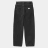 Carhartt WIP Brandon Bukser Til Kvinder | Sort (Stenvasket) Cheap