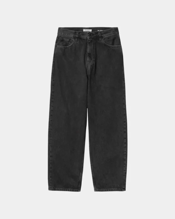 Carhartt WIP Brandon Bukser Til Kvinder | Sort (Stenvasket) Cheap