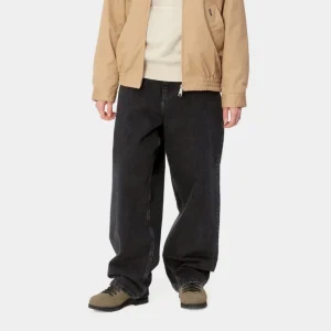 Carhartt WIP Brandon Bukser Til Kvinder | Sort (Stenvasket) Cheap