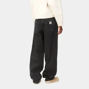 Carhartt WIP Brandon Bukser Til Kvinder | Sort (Stenvasket) Cheap