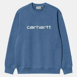 Carhartt WIP Carhartt Sweatshirt | Sorrent / Hvid Hot