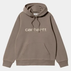 Carhartt WIP Carhartt Sweatshirt Med Haette | Gren / Rattan Online