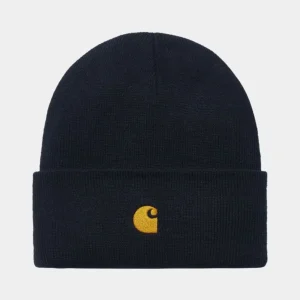 Carhartt WIP Chase Beanie | Dark Navy Cheap