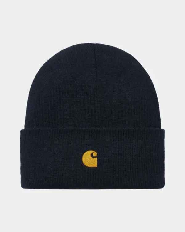 Carhartt WIP Chase Beanie | Dark Navy Cheap