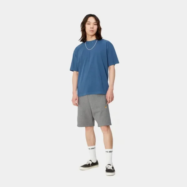 Carhartt WIP Chase Sweat Short | Morkegra Heather Hot