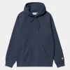 Carhartt WIP Chase Sweatshirt Med Haette | Bla Hot