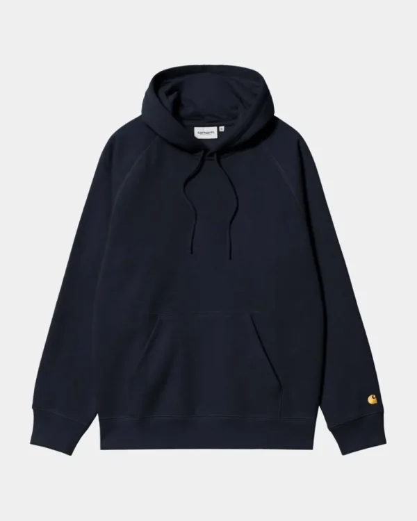 Carhartt WIP Chase Sweatshirt Med Haette | Dark Navy Flash Sale