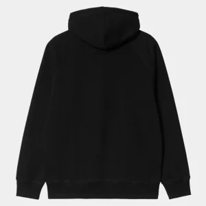 Carhartt WIP Chase Sweatshirt Med Haette | Sort Outlet