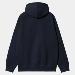 Carhartt WIP Chase Sweatshirt Med Haette | Dark Navy Flash Sale