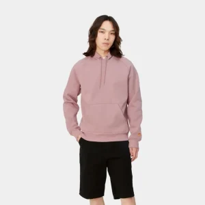 Carhartt WIP Chase Sweatshirt Med Haette | Glassyet Lyserod Online