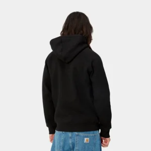 Carhartt WIP Chase Sweatshirt Med Haette | Sort Outlet