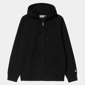 Carhartt WIP Chase-Jakke Med Haette | Sort Best