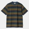 Carhartt WIP Colby Stripe T-Shirt | Flade Discount