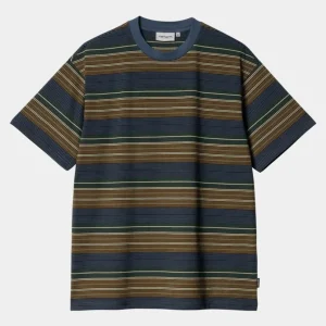 Carhartt WIP Colby Stripe T-Shirt | Flade Discount