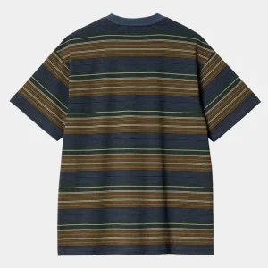 Carhartt WIP Colby Stripe T-Shirt | Flade Discount