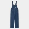 Carhartt WIP Damesmaek Overall Lige - Denim | Bla (Stenvasket) Cheap