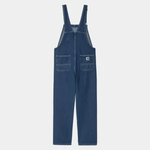 Carhartt WIP Damesmaek Overall Lige - Denim | Bla (Stenvasket) Cheap