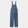 Carhartt WIP Damesmaek Overall Lige - Norco Denim | Bla (Stenvasket) Fashion