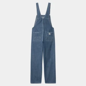 Carhartt WIP Damesmaek Overall Lige - Norco Denim | Bla (Stenvasket) Fashion