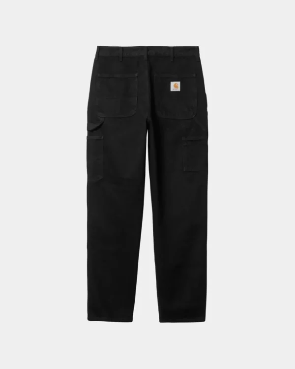 Carhartt WIP Dobbelt Knaebukser - Denim | Sort (Skyllet) Shop