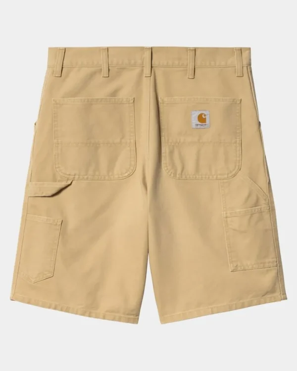 Carhartt WIP Enkelt Knae Kort | Bourbon (Aeldret Laerred) Discount