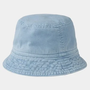 Carhartt WIP Garnison Bucket Hat | Frostet Bla (Stenfarvet) Online