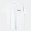 Carhartt WIP Gront Graes T-Shirt | Hvid Cheap